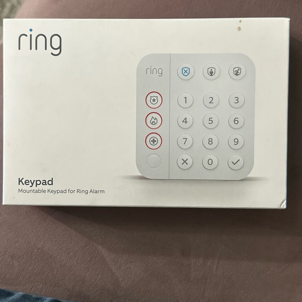 Ring keypad